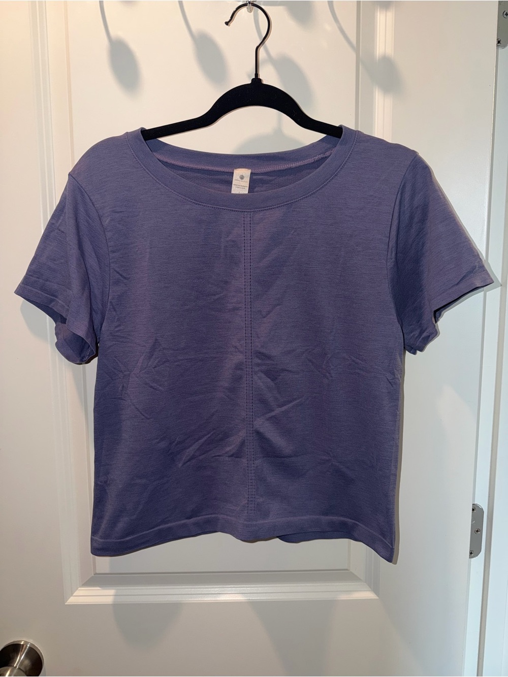 Yogalicious tee| Women’s activewear top| Purple
